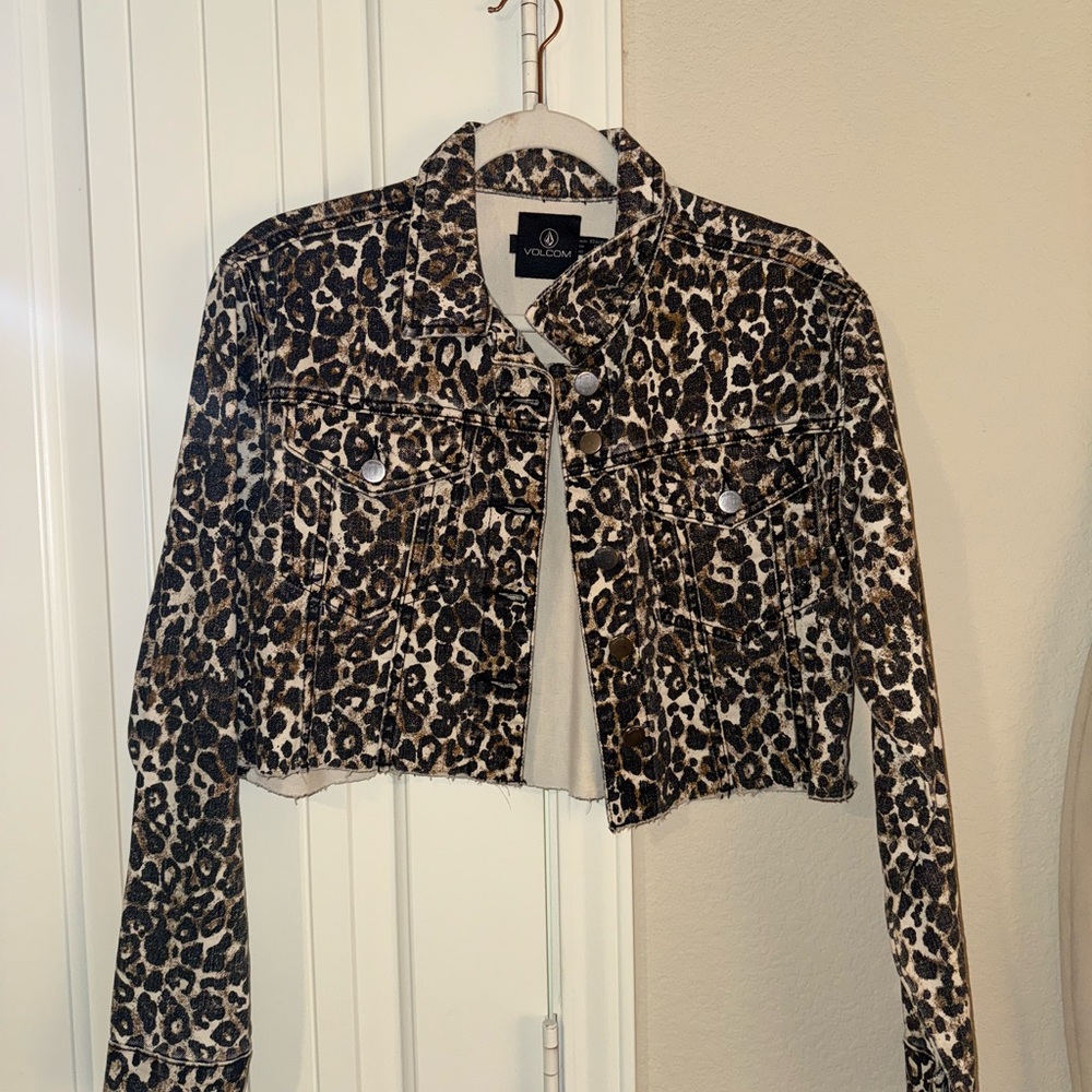 Volcom Animal Print Jacket